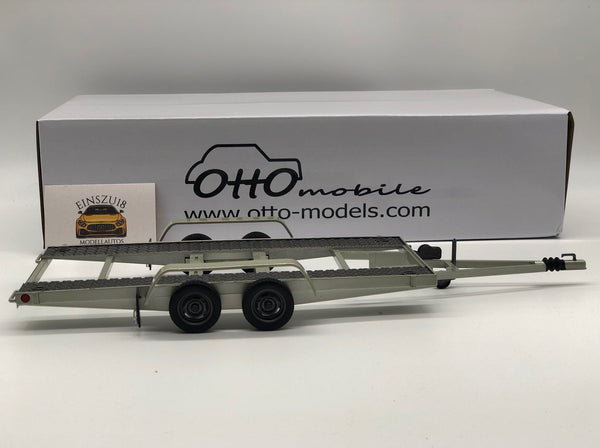 Autotransportanhänger / Trailer für 1:18 Modellautos