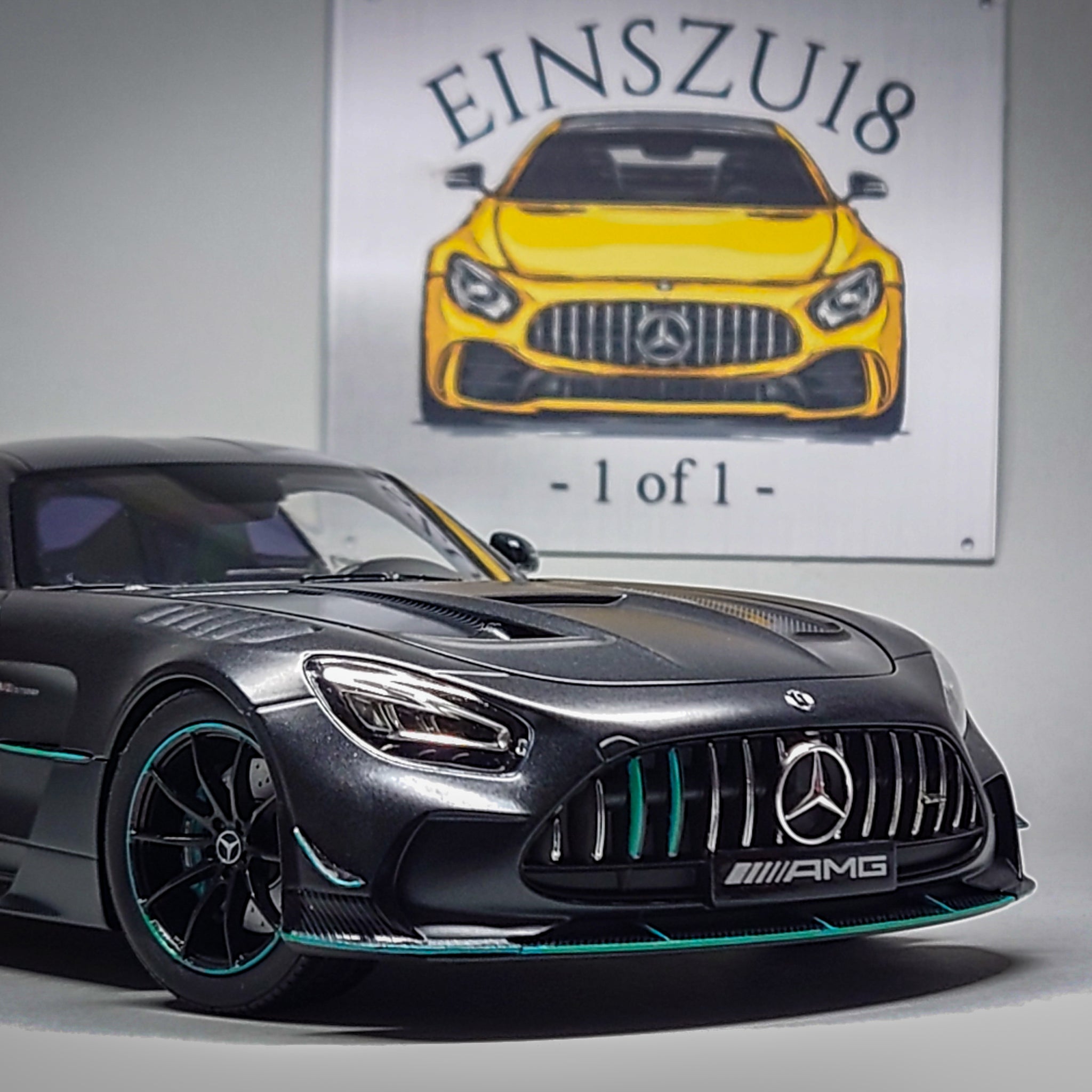 Mercedes-AMG GT Black Series Designo Graphitgrey Magno (EINSZU18 - 1 of 1)