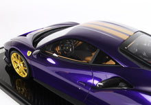 Lade das Bild in den Galerie-Viewer, Ferrari 488 Pista Tailor Made Viola Al Humad 1:12
