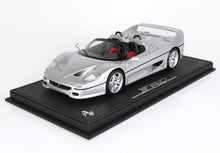 Carica l&#39;immagine nel visualizzatore di Gallery, Ferrari F50 Coupe 1995 Spider Version Metallic Silver Nurburgring
